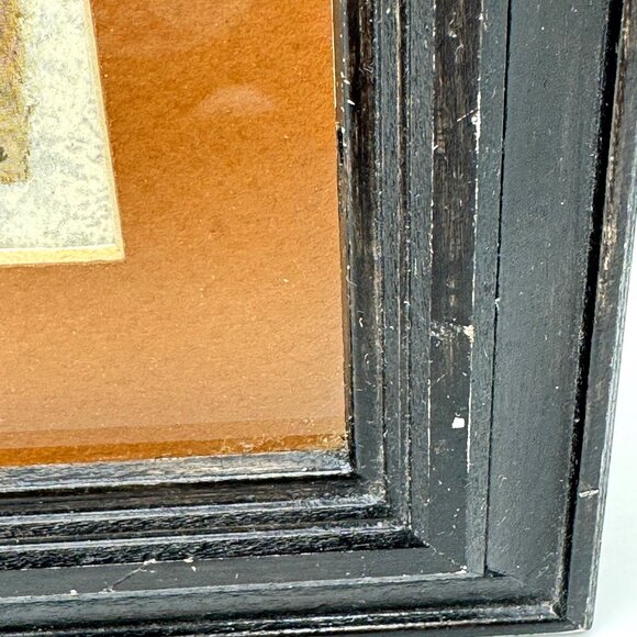 Set Of 2 Nautical Sailboat Prints In Black Wood Frames by Richard A Henson Vtg - Picture 9 of 13